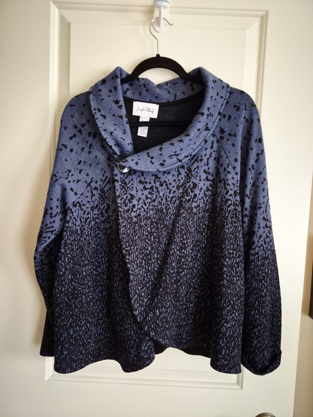 47 Blue Speckled Cardigan | Joseph Ribkoff